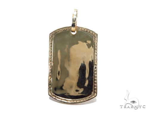 Prong Diamond Dog Tag 42496 - Image 4