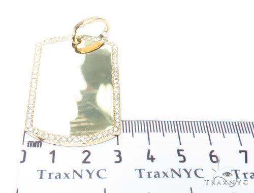 Prong Diamond Dog Tag 42496 - Image 5