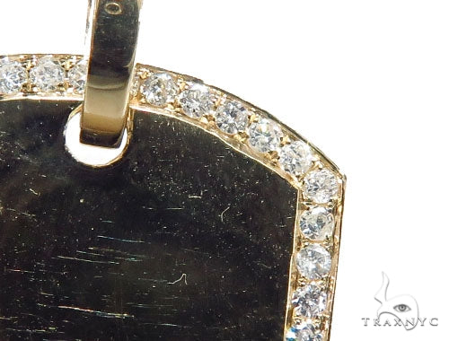 Prong Diamond Dog Tag 42503 - Image 4