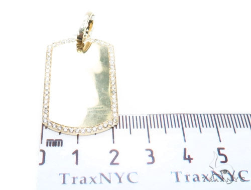 Prong Diamond Dog Tag 42503 - Image 5