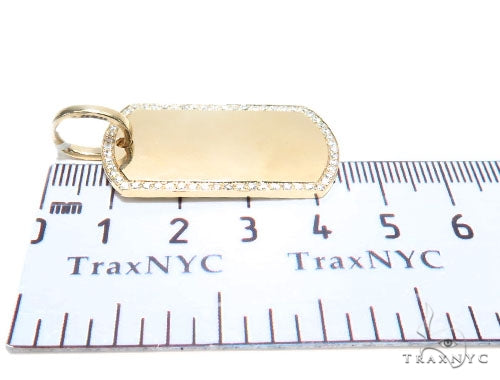 Prong Diamond Dog Tag 42503 - Image 6
