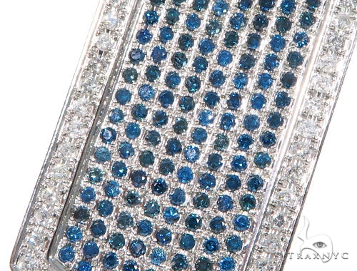 Prong Diamond Dog Tag Pendant 44901 - Image 3