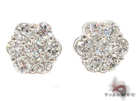 Prong Diamond Earrings 32330 - Image 1
