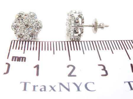 Prong Diamond Earrings 32330 - Image 6