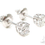 Prong Diamond Earrings 37564 - Image 2