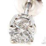 Prong Diamond Earrings 37564 - Image 3