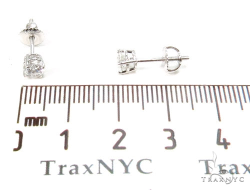 Prong Diamond Earrings 37564 - Image 6