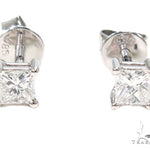 Luminara Studs Prong Diamond Earrings 39849 - Image 1