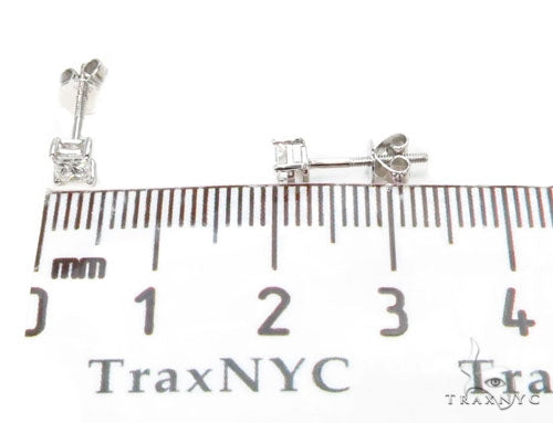 Luminara Studs Prong Diamond Earrings 39849 - Image 6