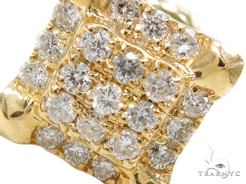 Prong Diamond Earrings 40387 - Image 3