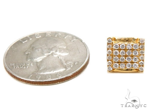 Prong Diamond Earrings 40528 - Image 5