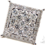 Prong Diamond Earrings 40613 - Image 3