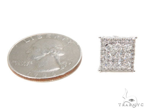 Prong Diamond Earrings 40613 - Image 5