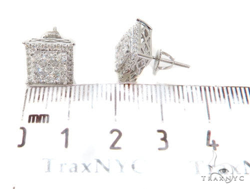 Prong Diamond Earrings 40613 - Image 6