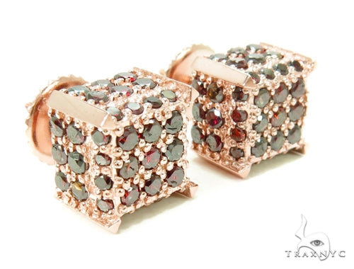 Prong Diamond Earrings 40689 - Image 2