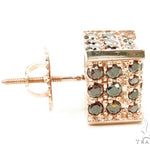 Prong Diamond Earrings 40689 - Image 4