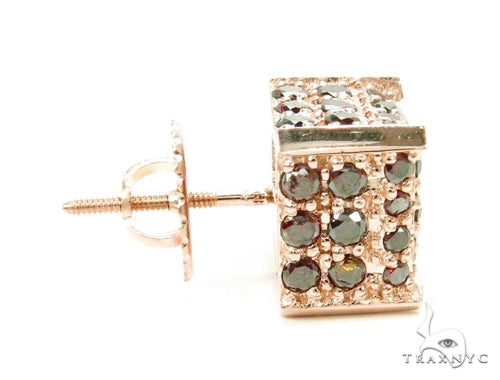 Prong Diamond Earrings 40689 - Image 4