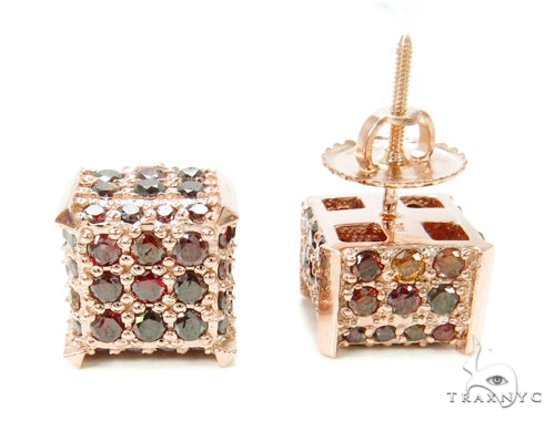 Prong Diamond Earrings 40689 - Image 5