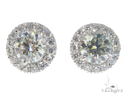 Prong Diamond Earrings 48997 - Image 1