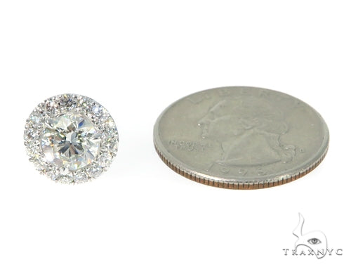 Prong Diamond Earrings 48997 - Image 5