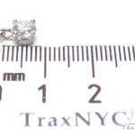 Prong Diamond Earrings & Necklace Set 43165 - Image 15