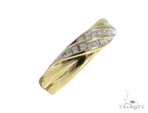 Prong Diamond Engagement Couple Ring Set 43999 - Image 5