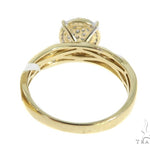 Prong Diamond Engagement Couple Ring Set 43999 - Image 8