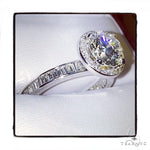 Prong Diamond Engagement Ring 41813 - Image 3