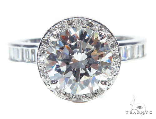 Prong Diamond Engagement Ring 41813 - Image 2
