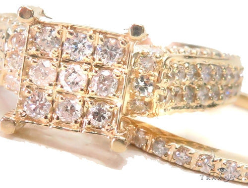 Prong Diamond Engagement Ring 43561 - Image 3