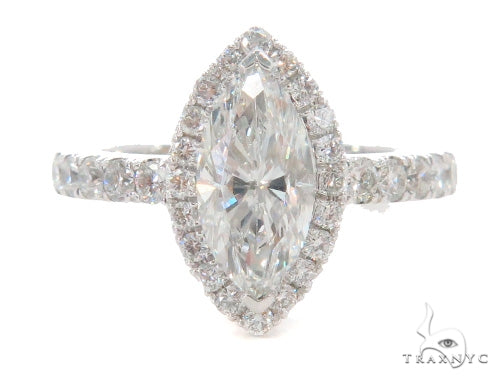 Prong Diamond Engagement Ring 43558 - Image 2