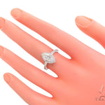 Prong Diamond Engagement Ring 43566 - Image 7