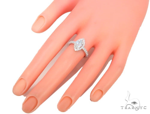 Prong Diamond Engagement Ring 43566 - Image 8