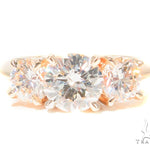 Prong Diamond Engagement Ring 44608 - Image 2