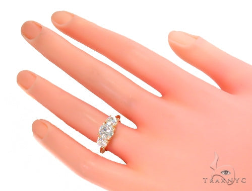 Prong Diamond Engagement Ring 44608 - Image 7