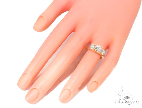 Prong Diamond Engagement Ring 44608 - Image 8