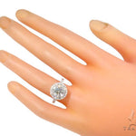 Prong Diamond Engagement Ring 45104 - Image 7