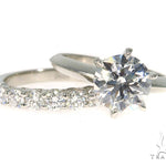 Prong Diamond Engagement Ring 49003 - Image 2