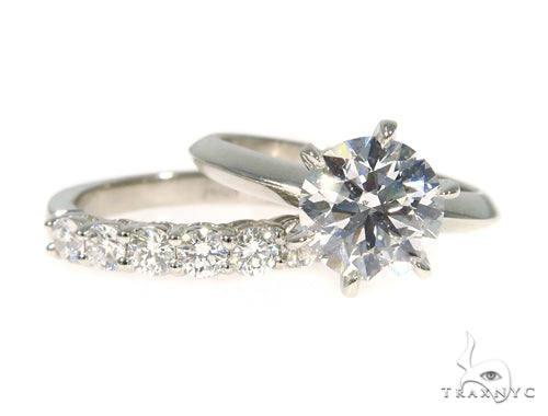 Prong Diamond Engagement Ring 49003 - Image 2