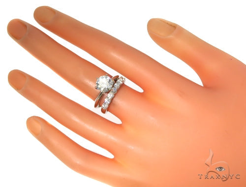 Prong Diamond Engagement Ring 49003 - Image 7