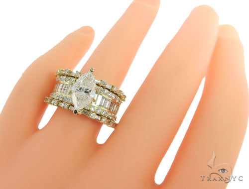 Prong Diamond Engagement Ring 56408 - Image 6