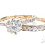 Prong Diamond Engagement Ring Set 42309 - Image 1