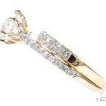 Prong Diamond Engagement Ring Set 42309 - Image 4