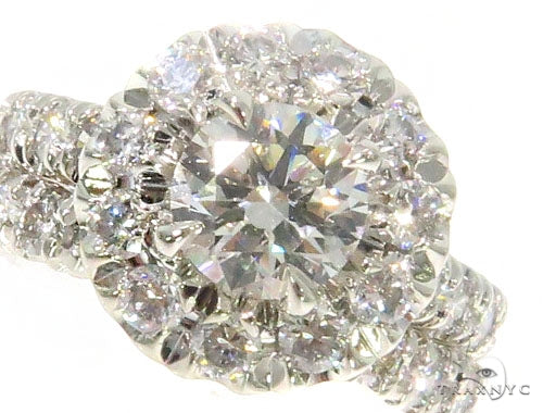 Prong Diamond Engagement Ring Set 44600 - Image 2