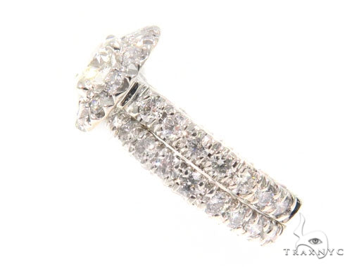 Prong Diamond Engagement Ring Set 44600 - Image 4
