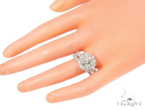 Prong Diamond Engagement Ring Set 44600 - Image 6