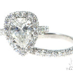 Prong Diamond Engagement Ring Set 48995 - Image 2