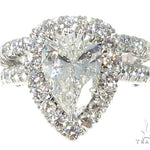 Prong Diamond Engagement Ring Set 48995 - Image 3
