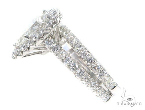 Prong Diamond Engagement Ring Set 48995 - Image 6