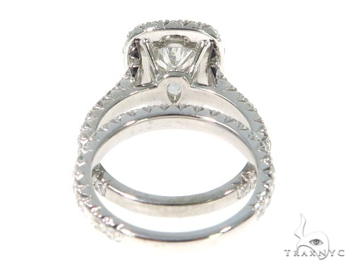 Prong Diamond Engagement Ring Set 48995 - Image 7